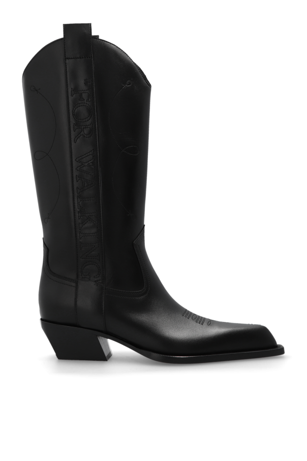 Armani cowboy outlet boots